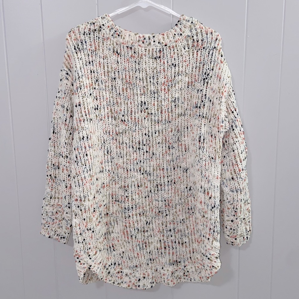 Women’s Large knit sweater - multicolored